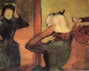 Edgar Degas Cbez la Modiste USA oil painting artist